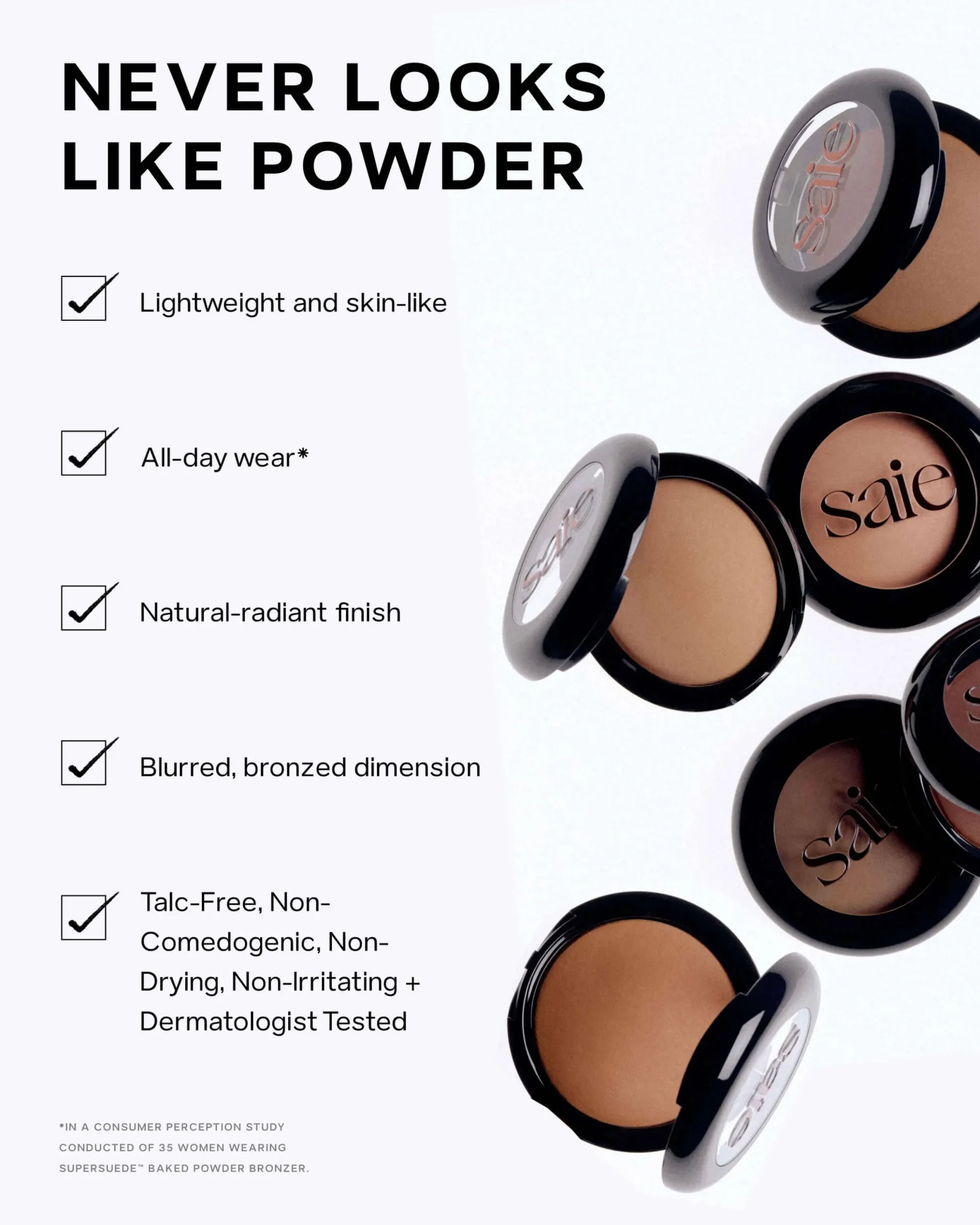 SuperSuede™ Radiant Talc-Free Baked Powder Bronzer
