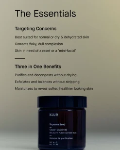 Supreme Seed Purification Mask