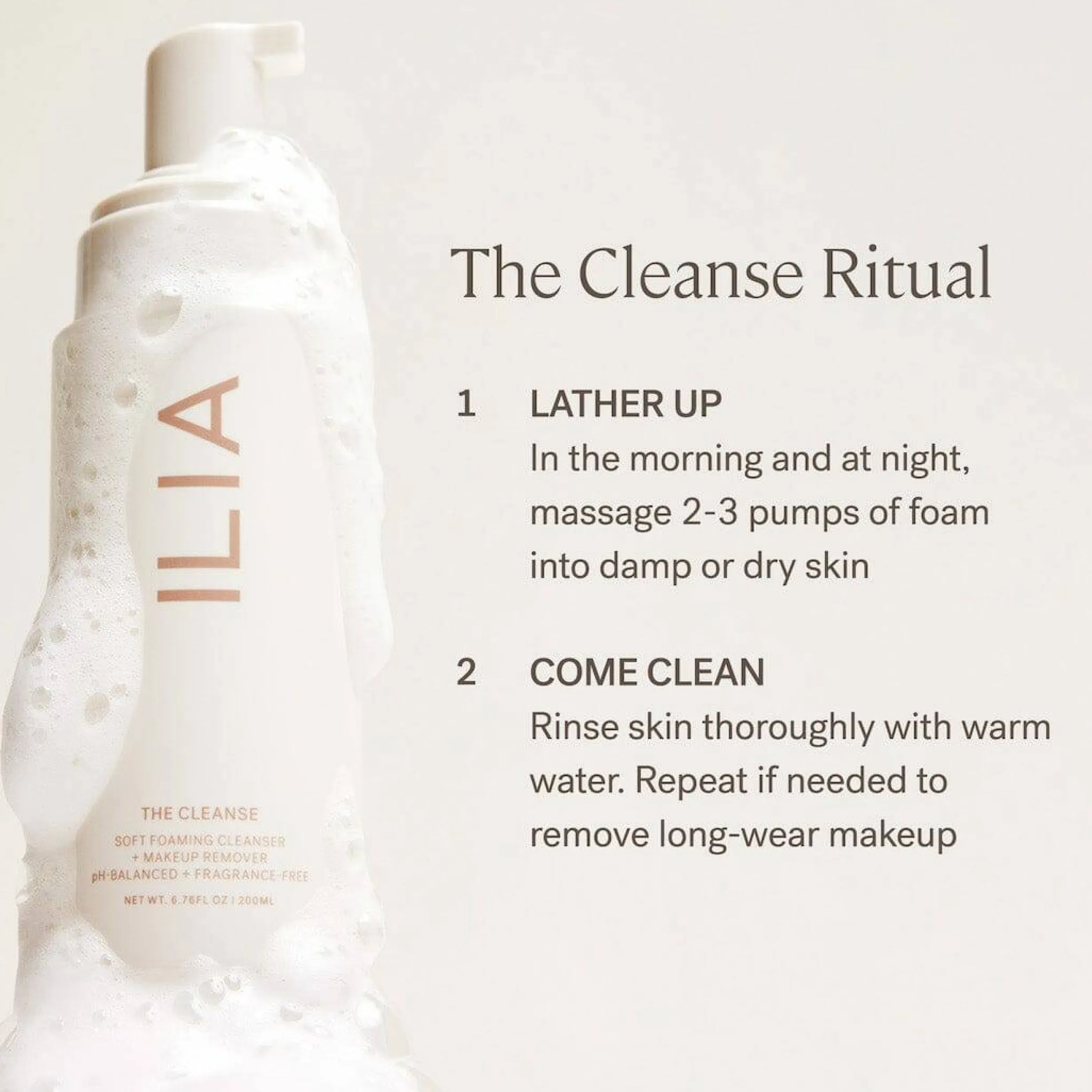 The Cleanse Soft Foaming Cleanser