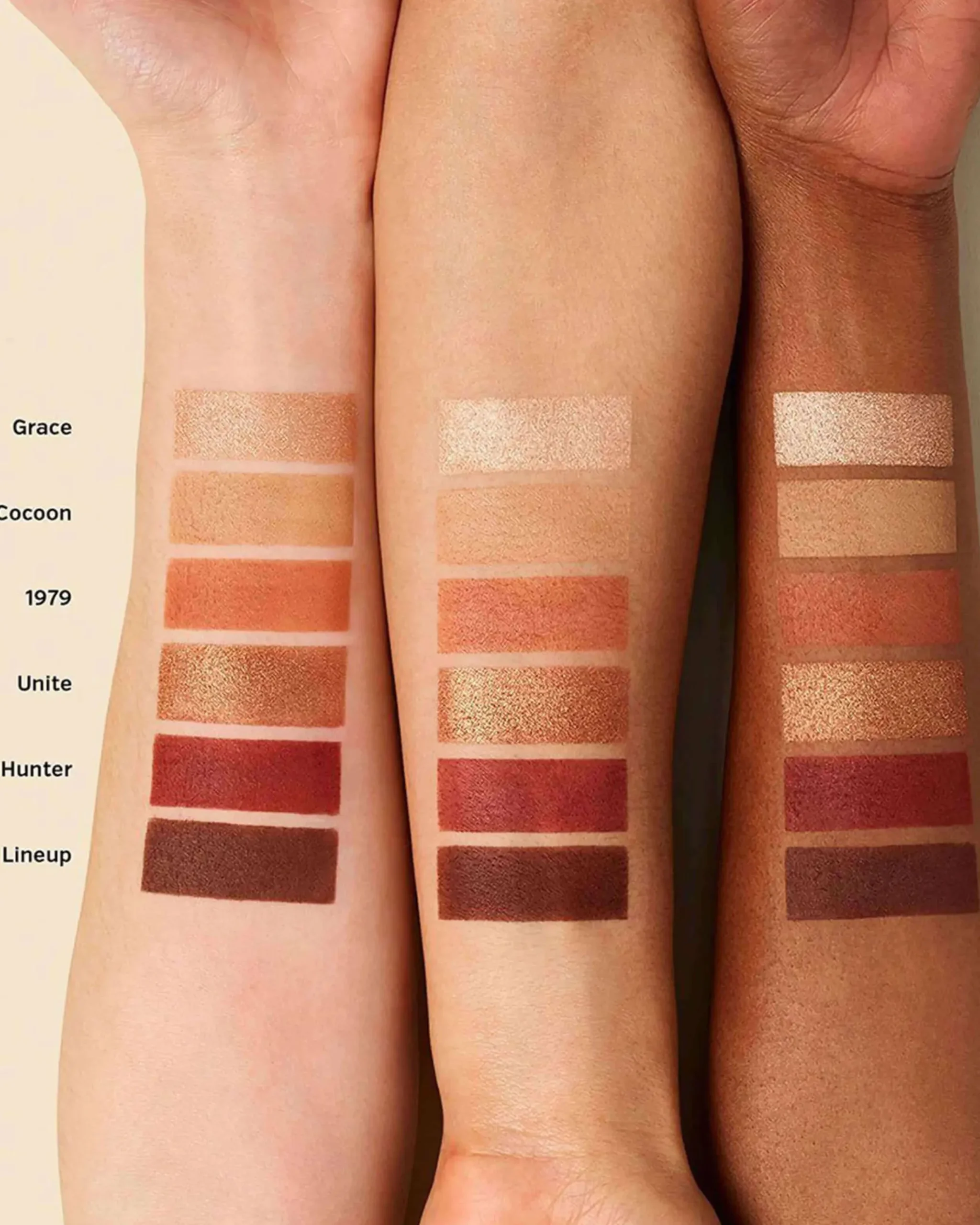 The Necessary Eyeshadow Palette Warm Nude