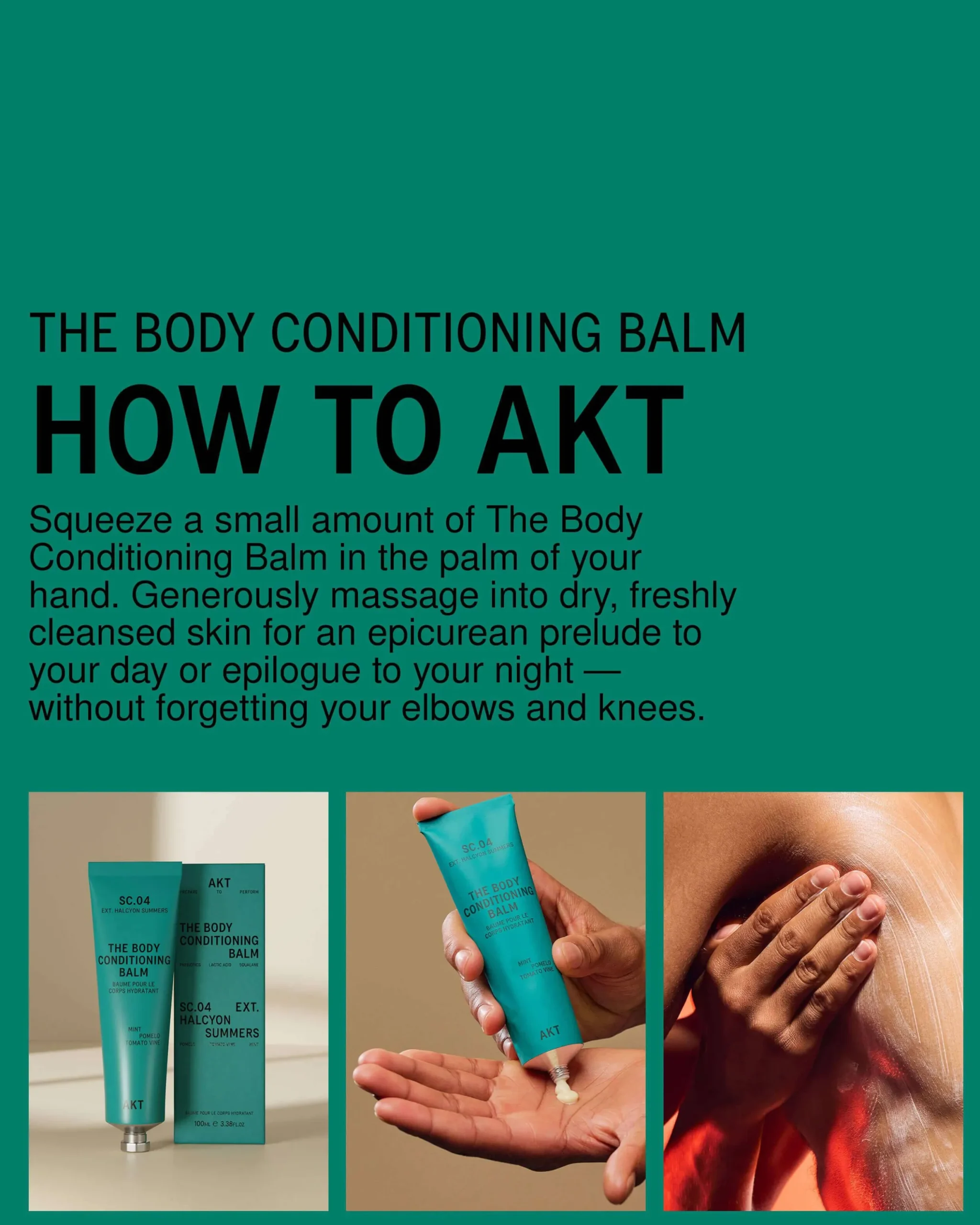 The Body Conditioning Balm SC.04 Halcyon Summers