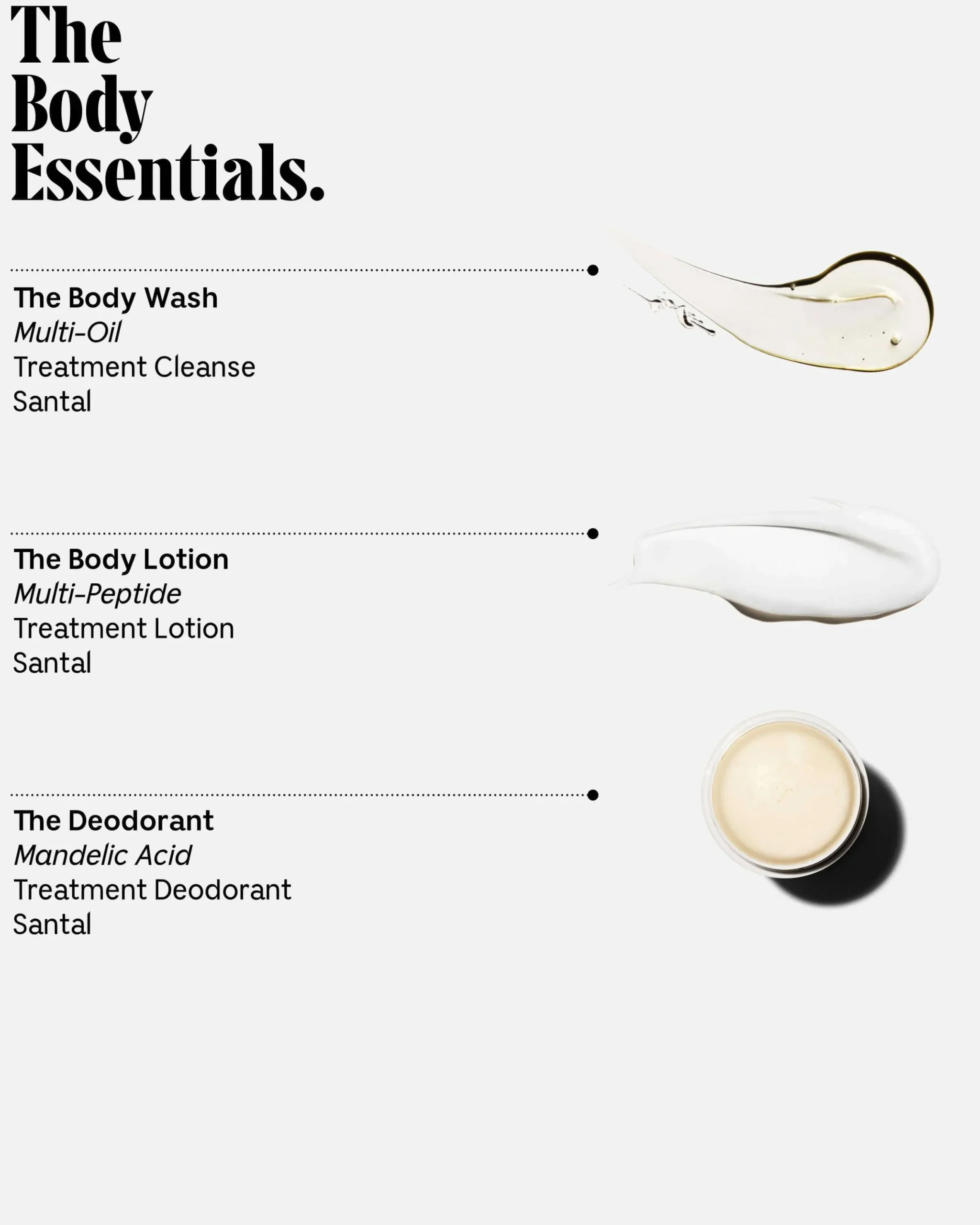 The Body Essentials | Santal