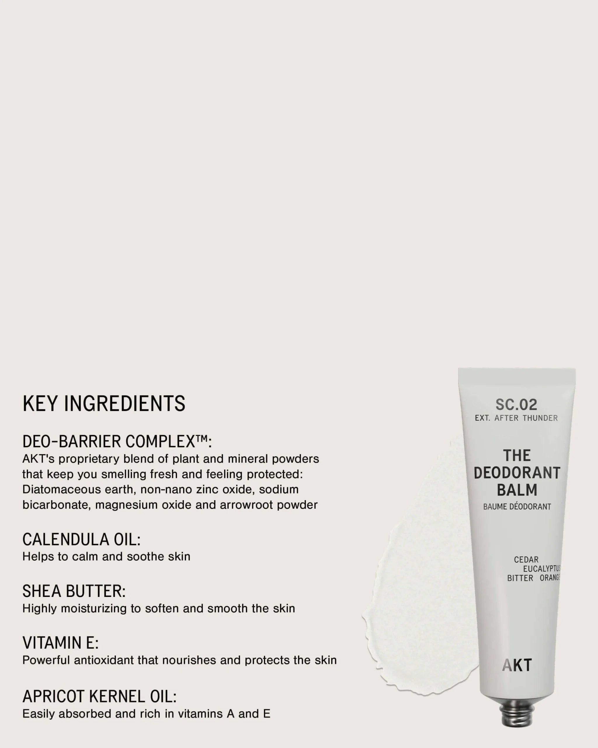 The Deodorant Balm SC.02 After Thunder