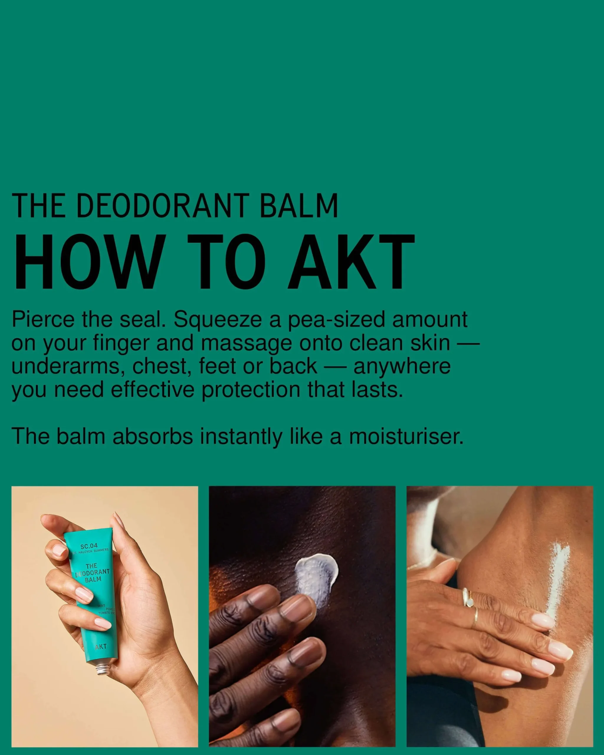 The Deodorant Balm SC.04 Halcyon Summers