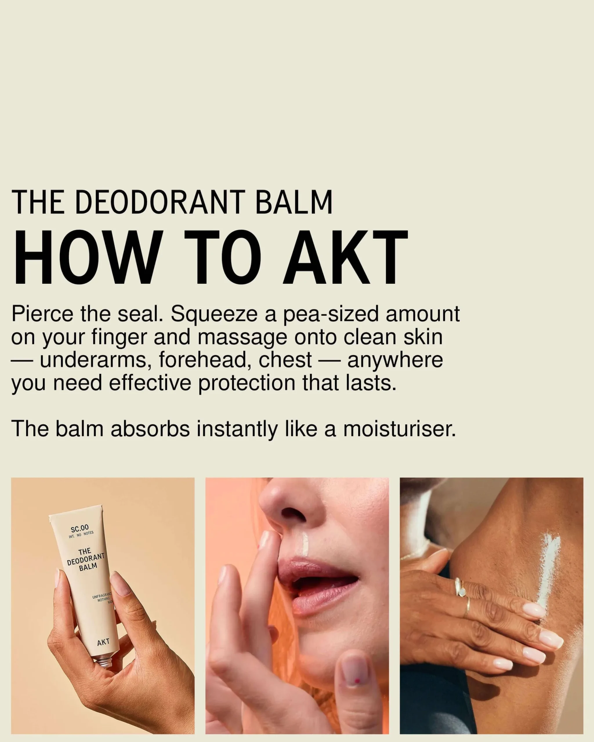 The Deodorant Balm SC.00 No Notes (unscented)