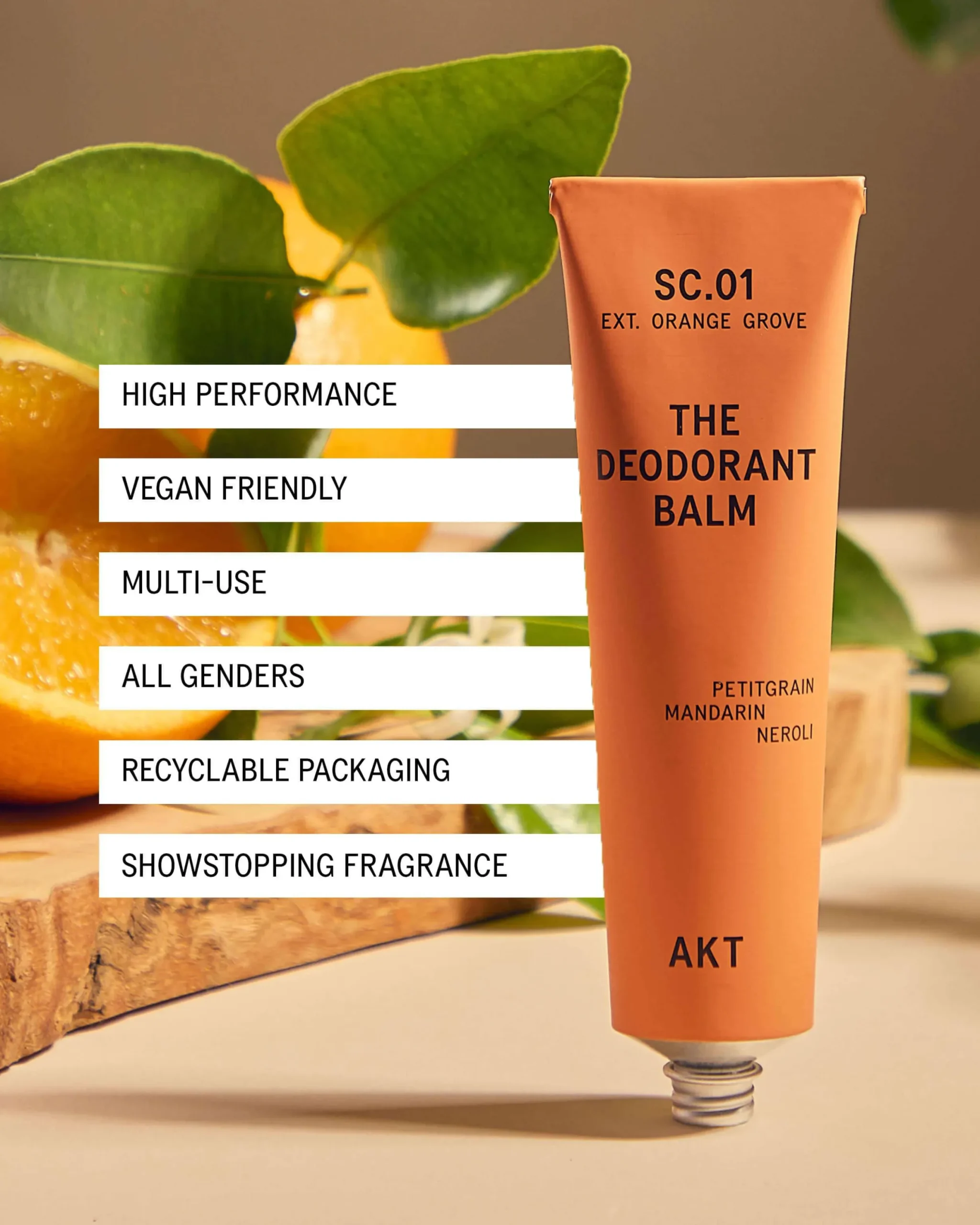 The Deodorant Balm SC.01 Orange Grove