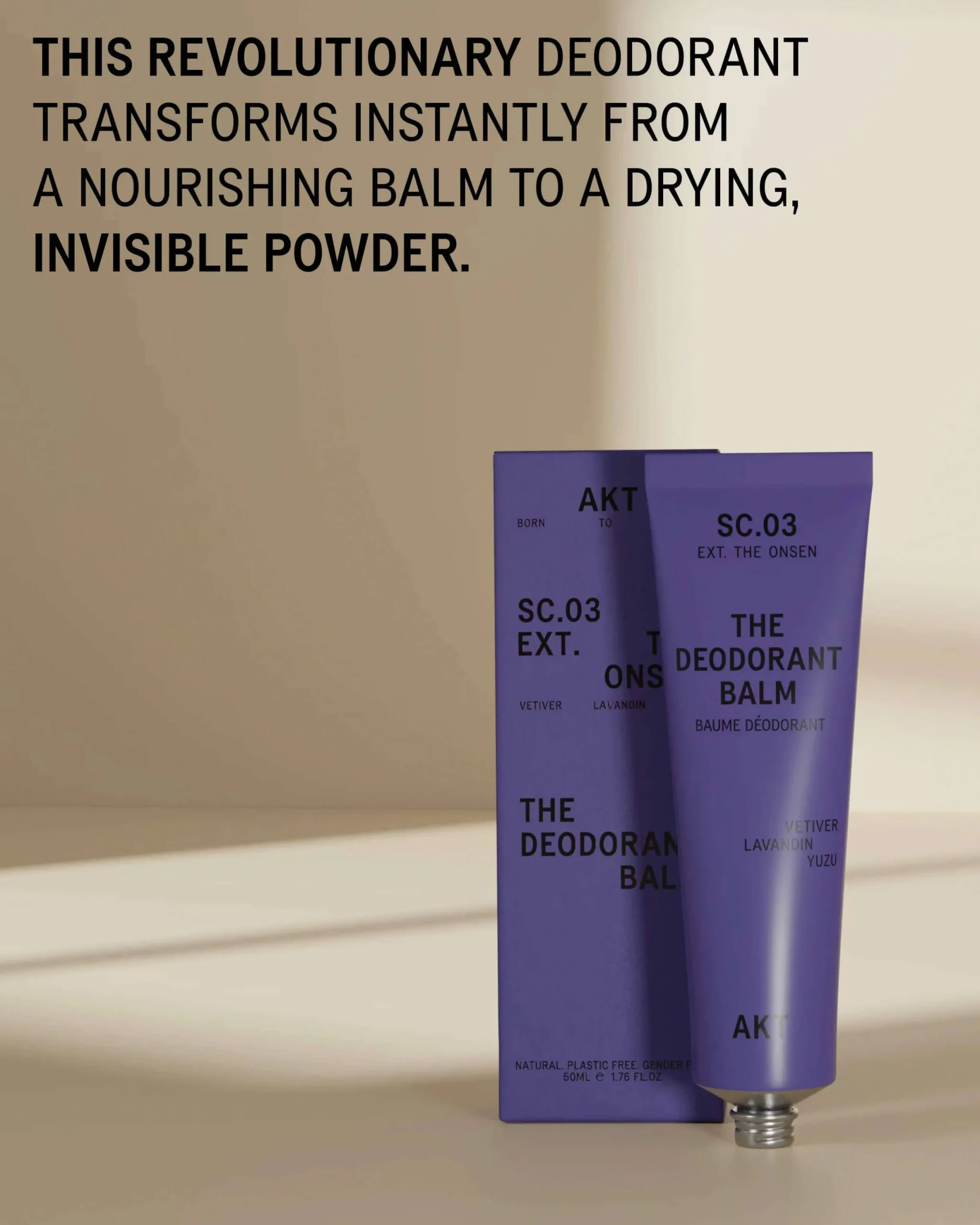 The Deodorant Balm SC.03 The Onsen