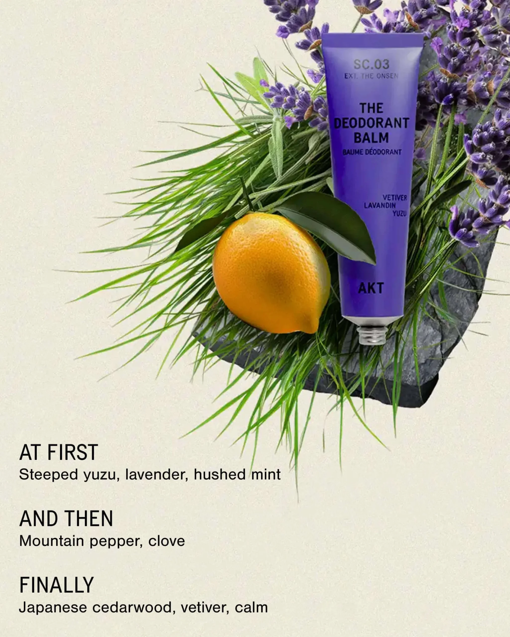 The Deodorant Balm SC.03 The Onsen