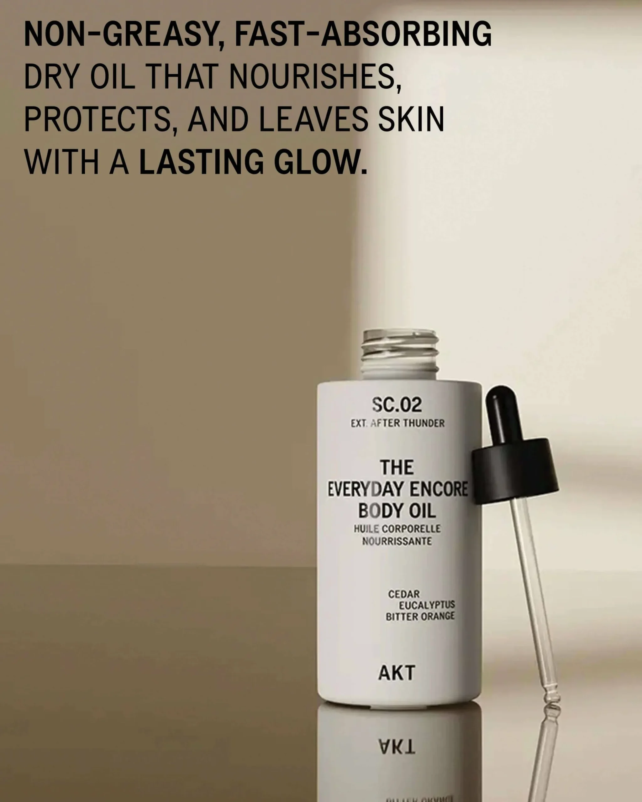 The Everyday Encore Body Oil After Thunder