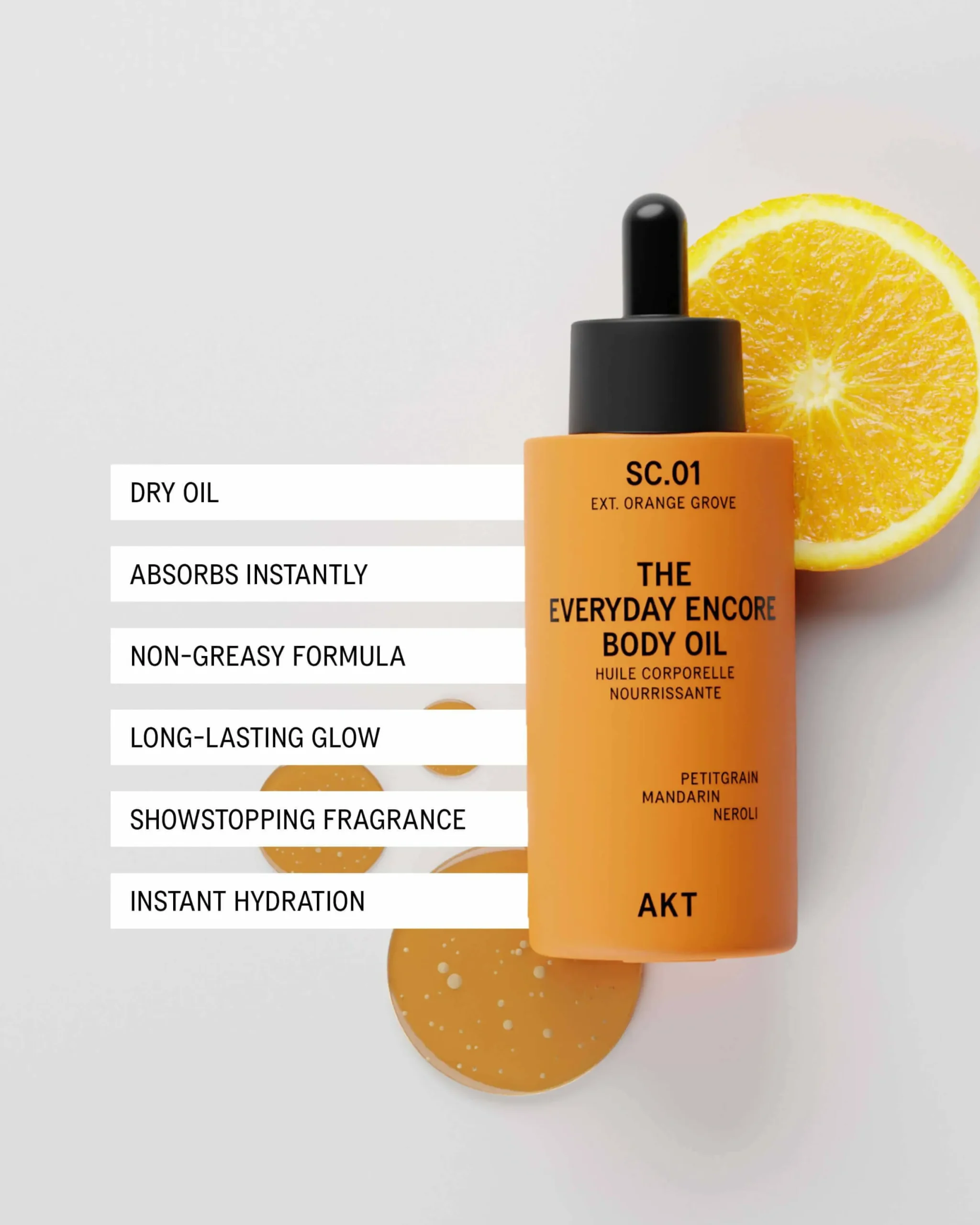 The Everyday Encore Body Oil Orange Grove