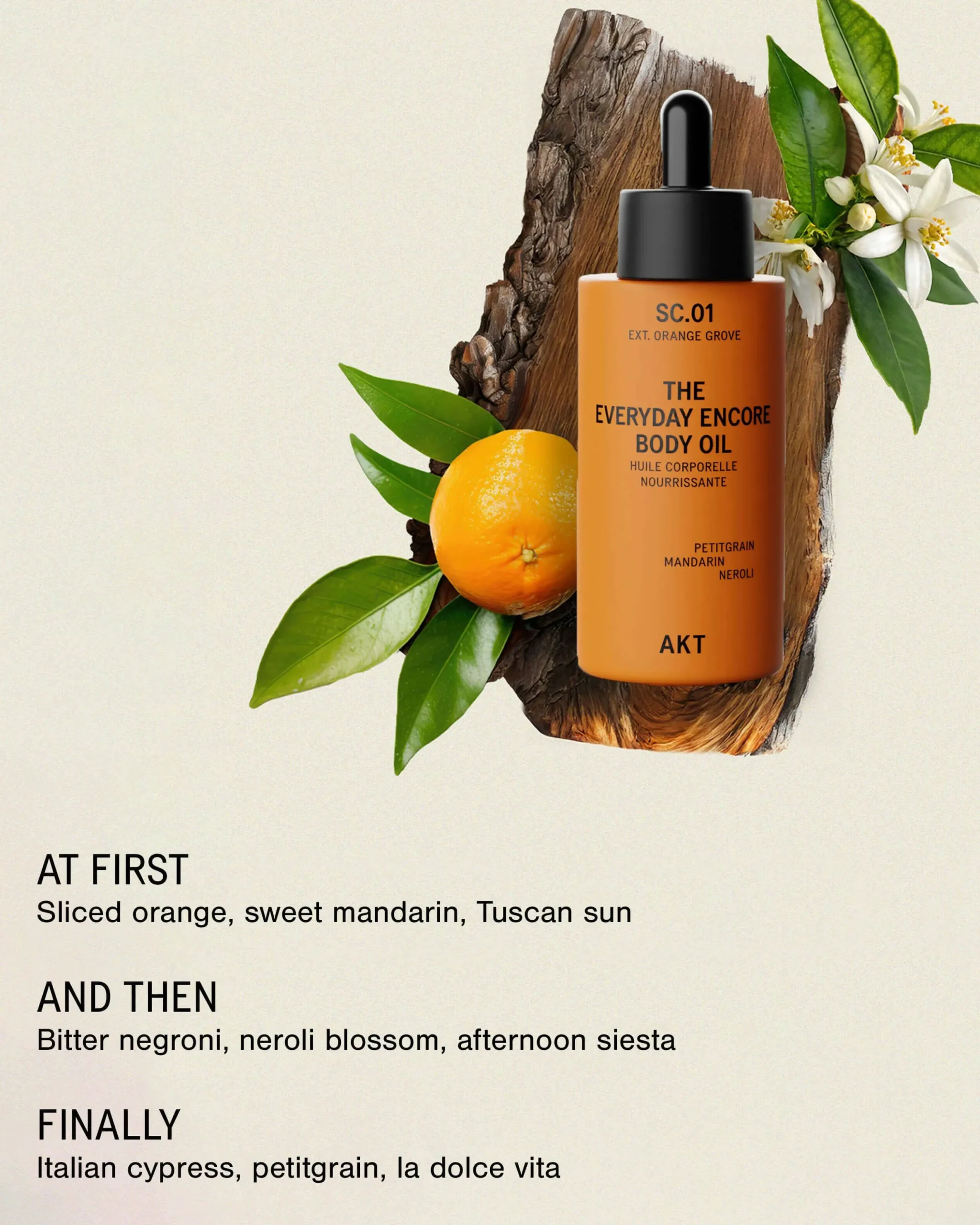 The Everyday Encore Body Oil Orange Grove