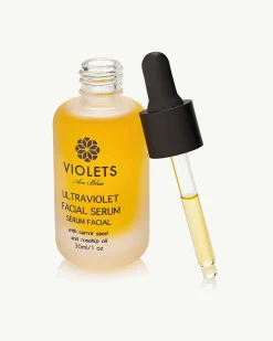 Ultra Violet Facial Serum with Carrot and Rosehip Seed Oils