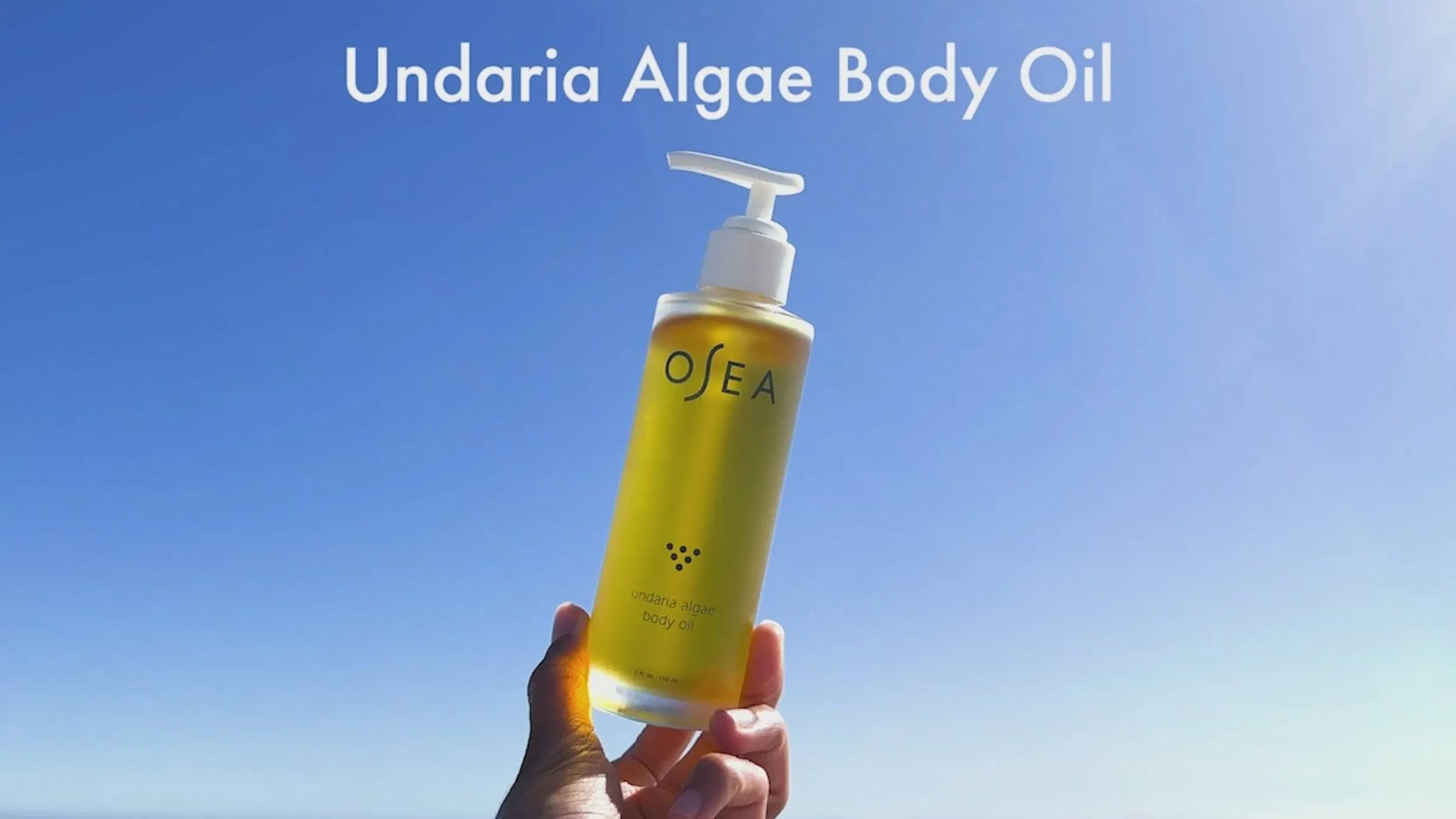 Undaria Algae Body Oil