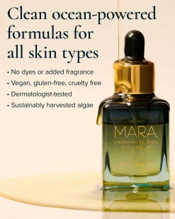 Universal Hydrating Face Oil for Anti-Aging and Glow with Algae + Moringa