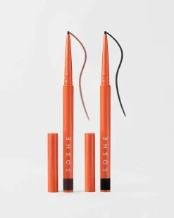 Waterproof Precision Eyeliner Duo - The Classics